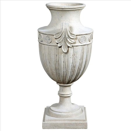 Design Toscano Emperor Roman-Style Architectural Garden Urns: Set of Two NE9210158